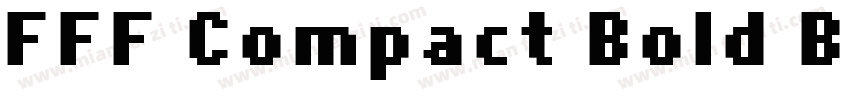 FFF Compact Bold Bol字体转换